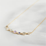 Birthday Gift for mothers,girlfriends, sisters l Crystal Birthstone Necklace | BEST SELLER| Bridesmaid| 14k Gold Filled Chain