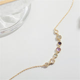 Birthday Gift for mothers,girlfriends, sisters l Crystal Birthstone Necklace | BEST SELLER| Bridesmaid| 14k Gold Filled Chain