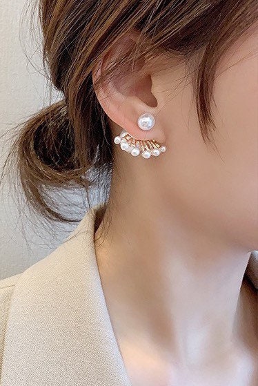 Pearl Prom Earrings